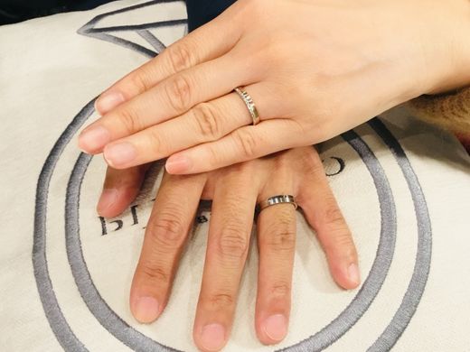 【小倉店】理想の指輪に出逢うことができました♡