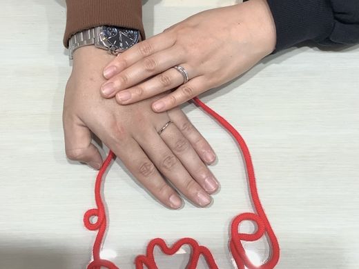 【長崎店】素敵な指輪に巡り合うことができました