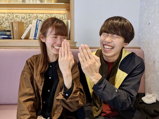 【松本店】ぴったりな指輪をつくることができました。