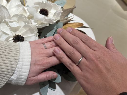 【米子店】自分の好み指輪を見つけることができました！