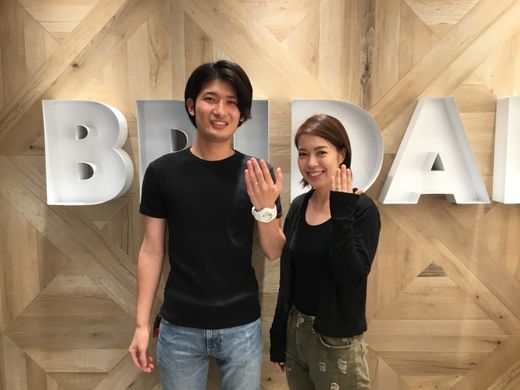 ピッタリな指輪が見つかりました！