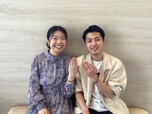 【長野店】これだっと思える指輪に出逢えました！