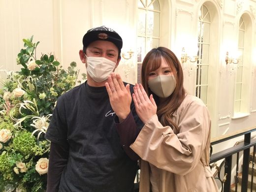 【金沢店】自分好みのリングと巡り合う事ができました。