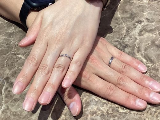 【長野店】素敵な指輪を見つけることができました。