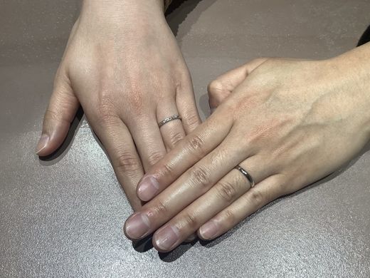 【福井店】夫の指にぴったりなブランドの指輪があり、満足です。