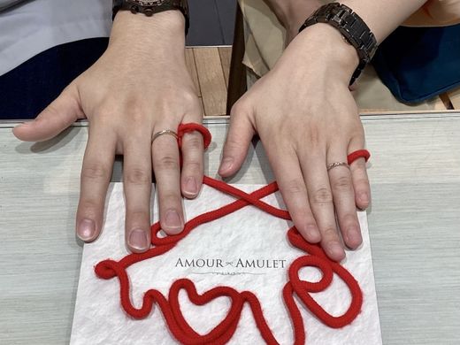 【長崎店】楽しくリング選びができました