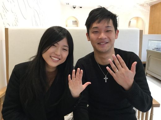 一目惚れでした！