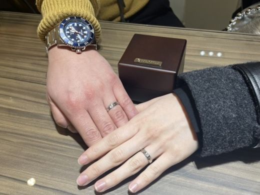 【熊本店】かっこいいリングが出来上がりました✨