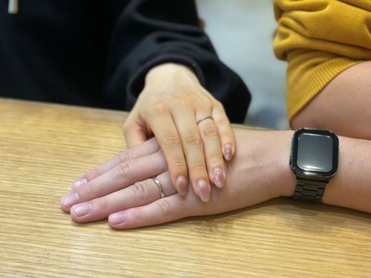 【なんばパークス店】ダイヤの輝きとデザインが気に入り、購入しました！