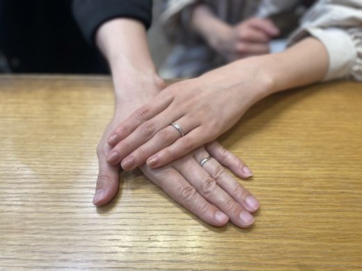 【なんばパークス店】良い指輪に出会えました☺✨