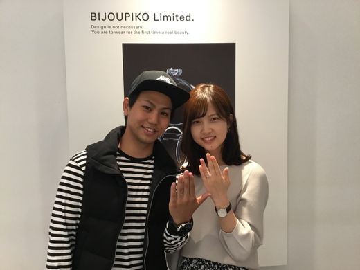 【小倉店】素敵なリングに出逢えて幸せです！！