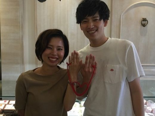 満足したいい指輪が購入できました。