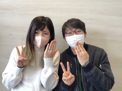 【長野店】素敵な指輪に出会えて嬉しいです☺