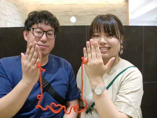 【長崎店】素敵なリングに出会えました♪