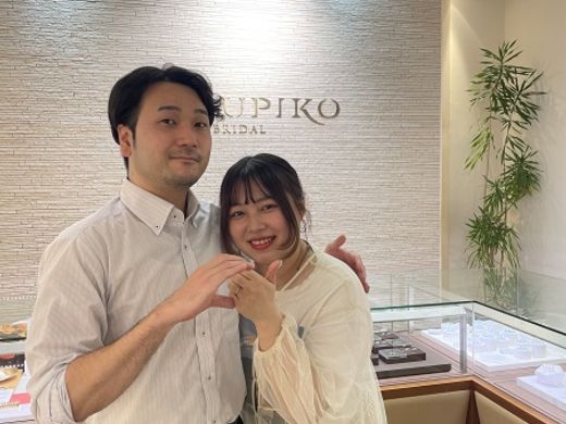 【なんばパークス店】自分たちにぴったりなものが選べました！