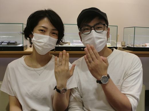 【長崎店】お気に入りの指輪を選ぶことができました！！