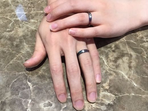 【長野店】自分達の好きな色味に仕上がり、とても気に入りました！！大切に身につけたいと思います。