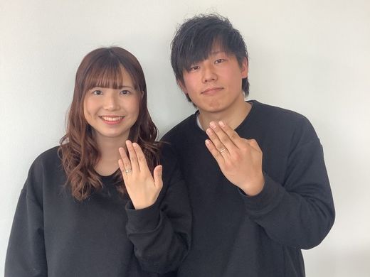 【長野店】求めていた以上のとっても素敵な結婚指輪