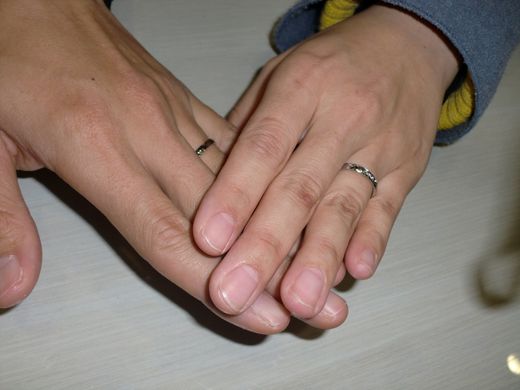 【長崎店】大変満足のいく指輪を用意して頂いて本当にありがとうございました。