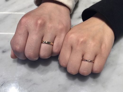 【松本店】指輪と思い出の両方を作っていただきました。