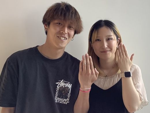 【福井店】お気に入りのリングを見つけることができました。