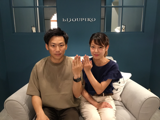 お気に入りの指輪に出逢えて大満足です★