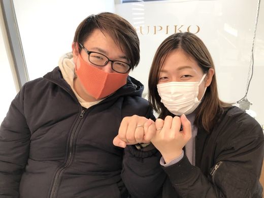 【神戸店】最高の指輪を見つけることができました。