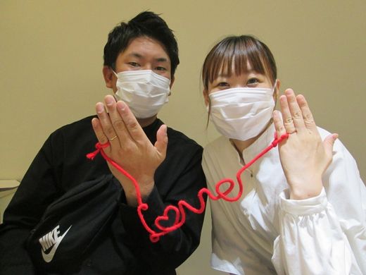 【熊本店】綺麗でかわいい指輪ができました♡