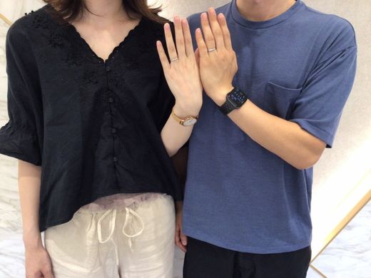 【姫路店】素敵な指輪でうれしいです！