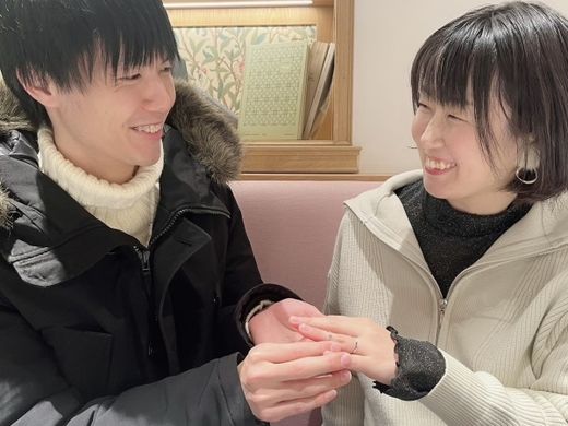 【松本店】とても楽しく指輪選びができた！