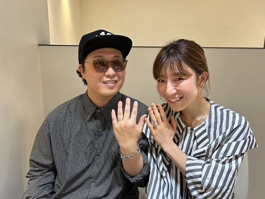 【熊本店】素敵な指輪を一緒に選んでいただきありがとうございました！