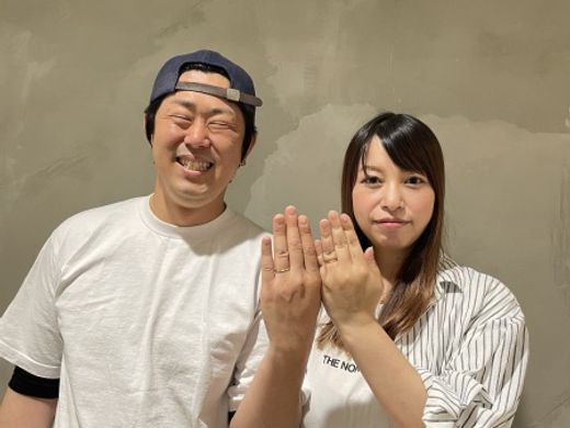 【なんばパークス店】素敵な結婚指輪を購入することができました！