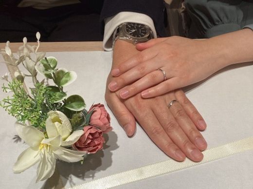 【宮崎店】スムーズに良い指輪を選べた