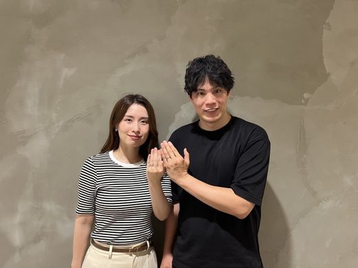 【なんばパークス店】とても親切に素敵なリングを案内してくれました