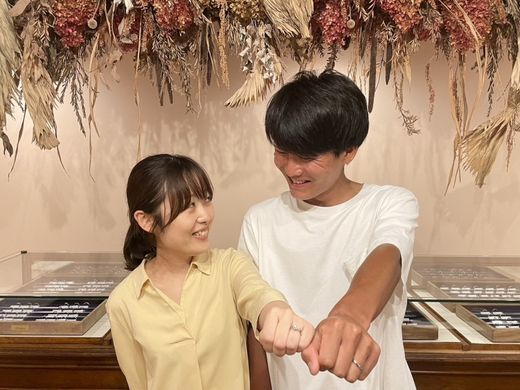 【鳥取店】担当の方と私たちの３人でとても楽しく選ぶことができました！