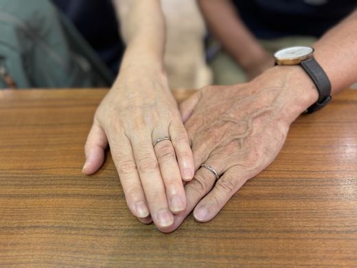 【なんばパークス店】きれいな指輪で嬉しいです。