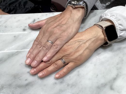 【松本店】結婚30年の記念に新調しました。