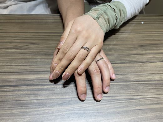 【熊本店】とても可愛い指輪を選ぶことができました♡