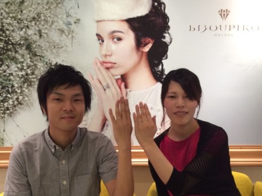 先輩からの紹介で来店しました♡