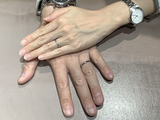 【ビジュピコ福井店】実際につけてみて、結婚を実感しています！