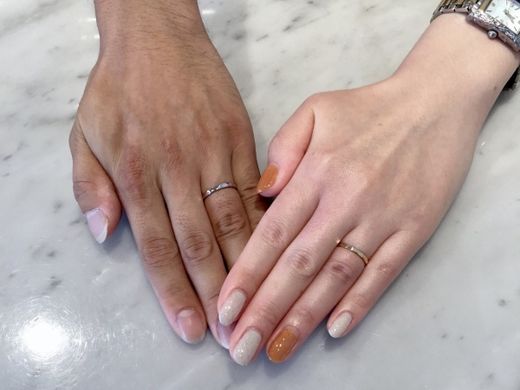 【松本店】好みの指輪を見つけることができました。