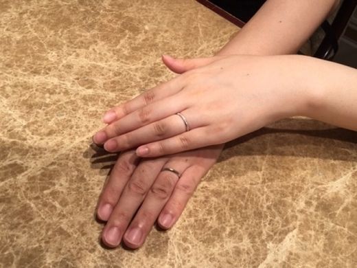 【大阪店】リラックスして指輪選びができました。