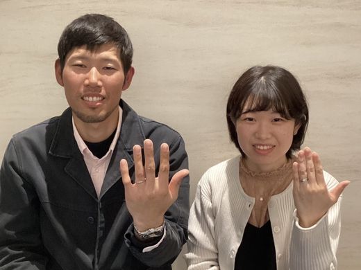 【長野店】すてきな指輪に出会えました。