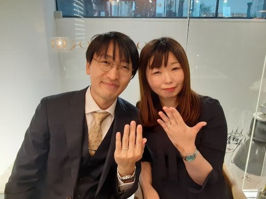 【神戸店】とっても特別な指輪になりました。