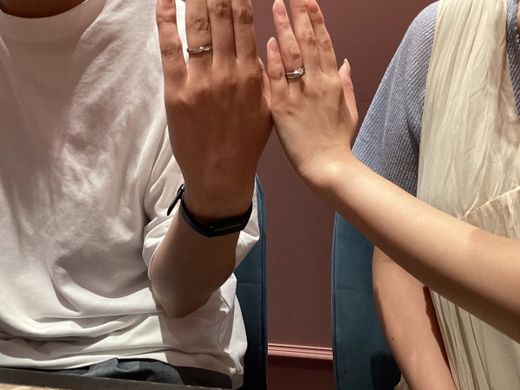 【長野店】一生忘れられない指輪になりました。