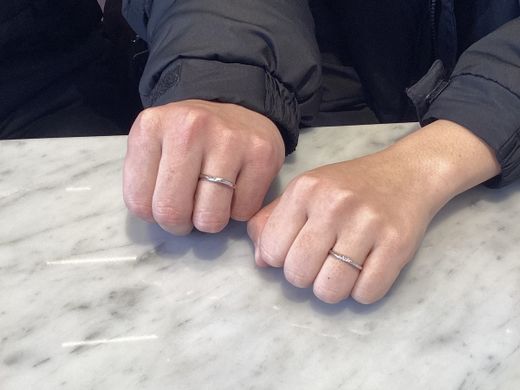 【松本店】自分たちのイメージに合った指輪に出会えた♡