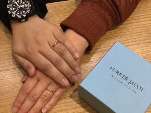 【なんばパークス店】素敵な指輪に出会うことが出来ました。