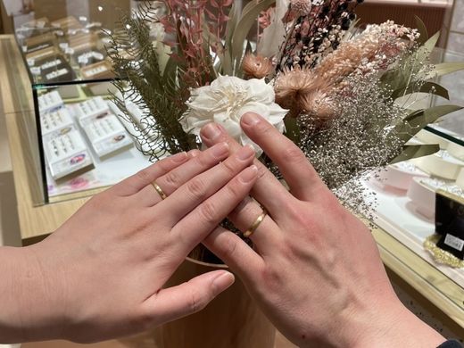 【米子店】理想の指輪に予算以内で出会えました♡
