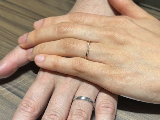 【熊本店】満足いく指輪が出来ました！