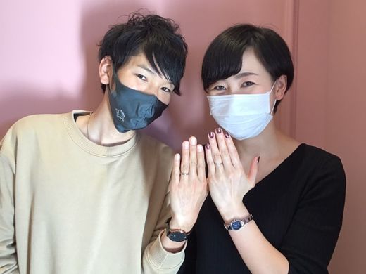 【長野店】素敵な指輪に出会えました♡